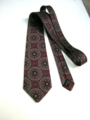 RARA RARA GIANNI VERSACE VINTAGE 80 NUEVA ORIGINAL SEDA HECHA EN ITALIA - Imagen 1 de 4