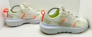 Nike Crater Impact Running Shoes Sneakers White/Orange DB3551-100 Youth Size 7y - Picture 1 of 11