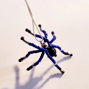 Handmade Beaded Spider - Picture 1 of 9