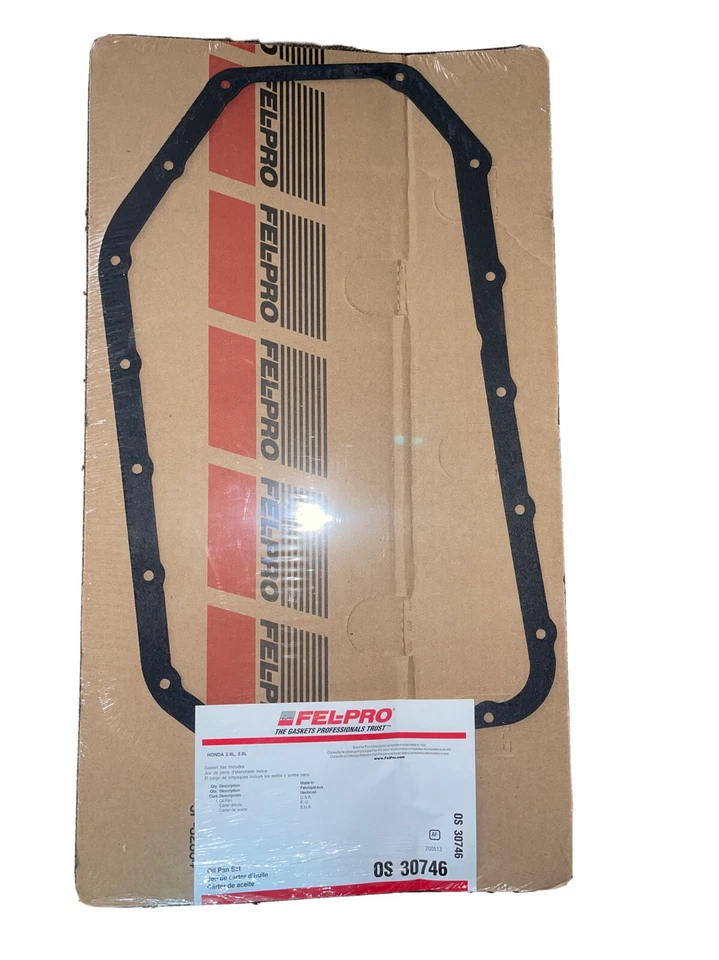 Juego de juntas de cárter de aceite Fel-Pro OS 30746 para modelos seleccionados de Acura Honda 02-15 Foto 1 de 3