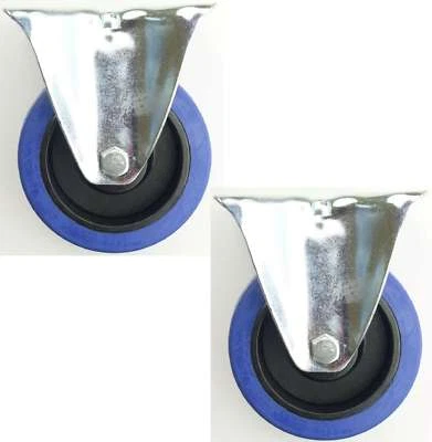 2 x 100 mm SL Bockrollen Möbelrollen Laufrollen Möbel Rollen Transportrollen - Bild 1 von 4