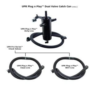UPR Plug n Play Catch Can System For 15-20 F150 2.7L 3.5L Ecoboost Oil Separator - Picture 1 of 2