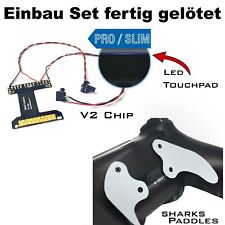 PS4 Controller Remapper gelötet, V2 Chip + Shark Weiß Paddles und Schrauben