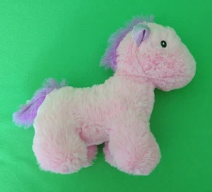 Kids Plush Colorful Horse, Toy Works, 7 inch - Picture 1 of 7