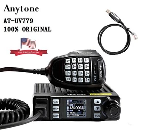 Anytone Radio mobilne AT-779UV 20W U/V Dwuzakresowy nadajnik-odbiornik radiowy Walkie Talkie - Zdjęcie 1 z 6