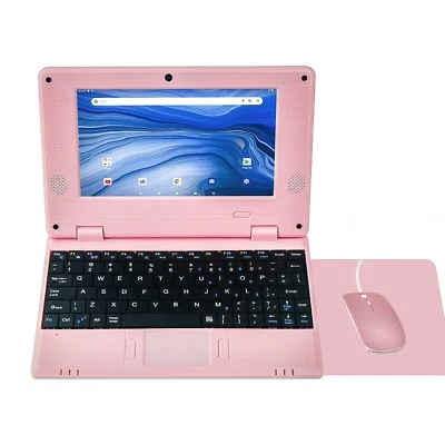 7'' Mini Laptop Computer Quad Core Android 12.0 Netbook 2GB RAM+32GB ROM For Kid - Image 1 of 4