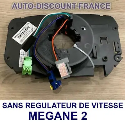 Contacteur Tournant Airbag Comodo Pour Renault MEGANE 2 -  Sans Régulateur  • 54.99€