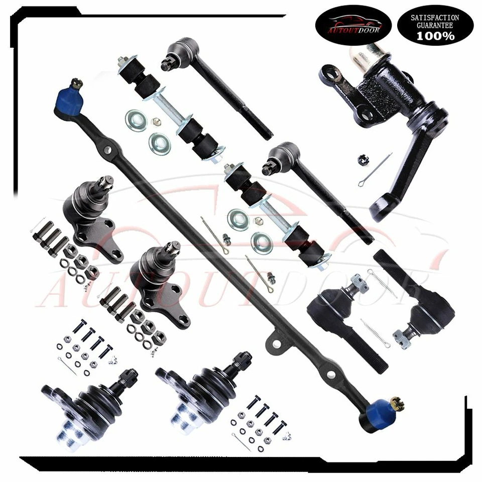 Para 1989-1994 1995 Toyota Pickup RWD 12 peças kit de ligação central hastes de amarração de suspensão - Imagem 1 de 4