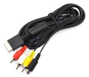 Cable S-VIDEO/AV (estéreo) para Sony PlayStation PS3/PS2/PS1, NUEVO - Imagen 1 de 4