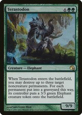 Terastodon FOIL Premium Deck Series: Graveborn HEAVILY PLD Rare CARD ABUGames