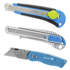 HÖGERT Cutter Universalmesser Teppichmesser Ersatzklingen 110x18 mm Trapezklinge - Bild 1 von 4