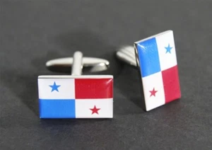 Manschettenknöpfe Flagge Panama - 18 x 12 mm - Picture 1 of 1