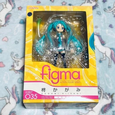 Figura Hiiragi Kagami Cosplay figma 035 Lucky Star Miku Hatsune 2009 de Japón Foto 1 de 4