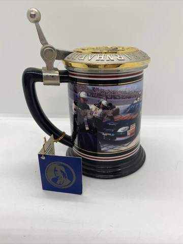 Dale Earnhardt Sr Franklin Mint “The Winners Circle” Tankard Cover
