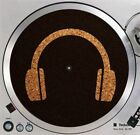 Genuine Cork DJ Headphones #2 Slipmat Anti-Static 12" Slip Mat Audiophile