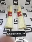 Lot of 2 3M 24" Natural 175 LB Cable Zip Wire Wrap Tie 50 pc in Bag 054128-53227