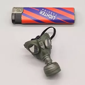 Modellino maschera antigas solida scala 1/6 per action figure 12" scena prop - Foto 1 di 1
