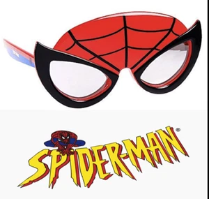 Marvel Spider-Man Spidey 'Lil Character Superhero Shades UV400 Sun-Staches - Picture 1 of 2