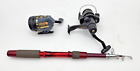 Zebco Sportfisher Ts600 Fishing Rod Gc With 2 Reels Parts Repair Garcia Shimano