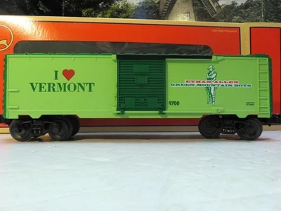 LIONEL19969- I LOVE VERMONT BOXCAR - 0/027 - NEW-  HC2 - Image 1 of 4