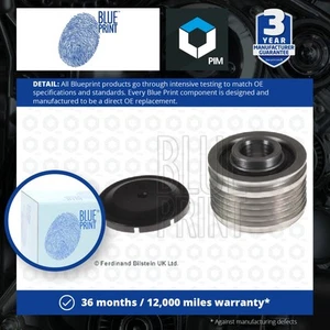 Overrunning Alternator Pulley fits MERCEDES B180 W245 2.0D 05 to 11 OM640.940 - Picture 1 of 3