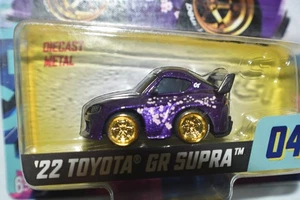 Cerchi Auto Tuned JDM Serie 1 '22 Toyota GR Supra CHASE 04 Viola Oro Cerchi Ruote - Foto 1 di 2