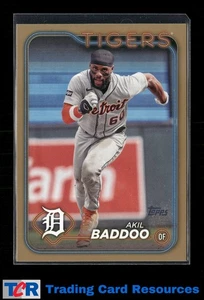 2024 Topps #373 Akil Baddoo Gold #/2024 - Picture 1 of 2