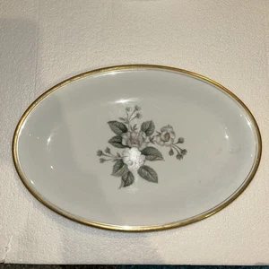 Noritake China Oval Serving Plate Japan 5463 12” X 8”. Apple Blossom Vintage - Picture 1 of 7