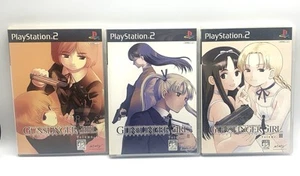 PS2 GUNSLINGER GIRL. Volume 1 2 3 3Games Anime DVDs Tested - Picture 1 of 23