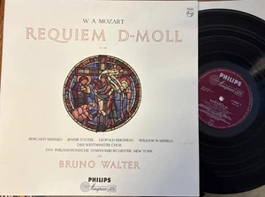BRUNO WALTER - IRMGARD SEEFRIED / MOZART requiem / PHILIPS minigroove - Picture 1 of 1