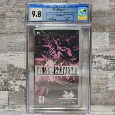 Final Fantasy II 2 Sony PlayStation Portable PSP Sealed New WATA 9.8 A++ Graded - Image 1 of 4