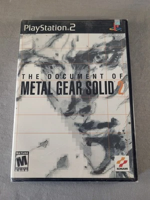 The Document of Metal Gear Solid 2, PS2, Brand New & Sealed! - Image 1 of 4