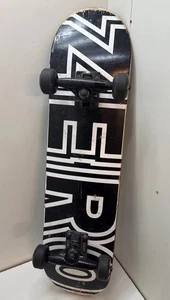 ZERO Bold Black White Logo Complete Skateboard - 7.25" Deck, Trucks, Wheels - Picture 1 of 10
