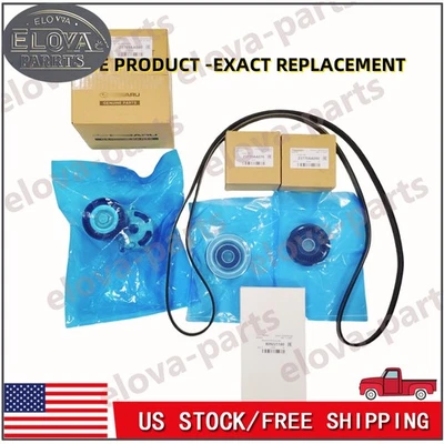 NEW Fit Subaru BRZ 2013-2020 Drive Belt Tensioner Idler Pulley Kit - Image 1 of 4