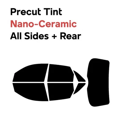 Precut Window Film Automotive Nano Ceramic Any Tint Shade for Audi Q3 2015-2018 - Imagem 1 de 4