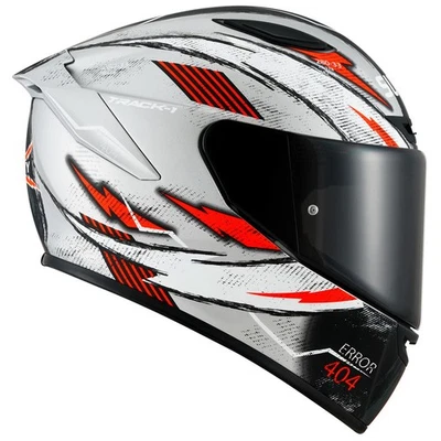 Casco integral Suomy Track-1 404 plateado/rojo - mediano KTT10010-MD Foto 1 de 4
