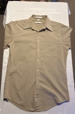 Camisa de vestir John Henry manga larga para hombre 15 1/2 32-33 Foto 1 de 4