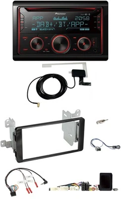 Pioneer 2DIN Lenkrad DAB USB CD Bluetooth Autoradio für Mitsubishi Outlander 14- - Bild 1 von 4