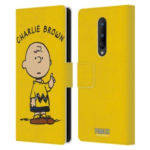 OFFICIAL PEANUTS CHARACTERS LEATHER BOOK WALLET CASE FOR BLACKBERRY ONEPLUS - Picture 1 of 16