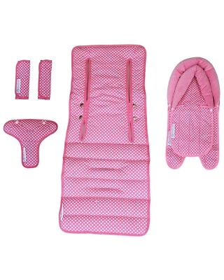 Keep Me Cosy® Pram Liner Newborn Set - Pink Spot - Image 1 of 4