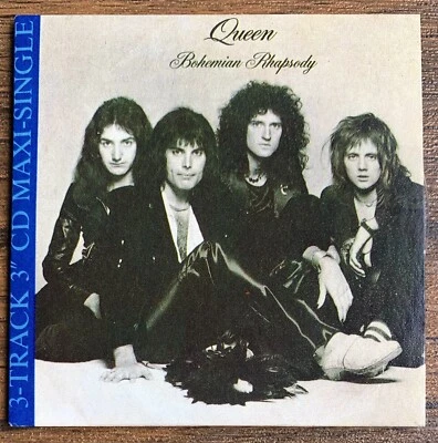 Queen / Bohemian Rhapsody - RARE MINI CD UK 1988 PARLOPHONE QUECD3 - Image 1 of 4