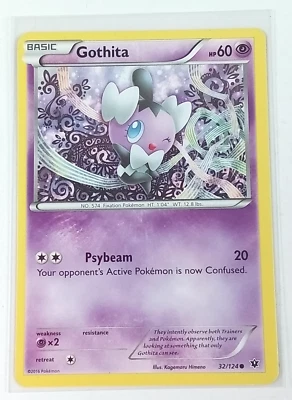 Gothita 32/124 Fates Collide Pokémon Card 2016 - Image 1 of 4