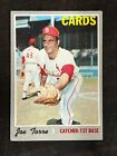 1970 Topps 190 Joe Torre   Low Grade   Crease   See Pictures