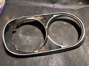 preowned 1964 - 67 Pontiac GTO headlight bezels Leman vintage car part - Picture 1 of 7