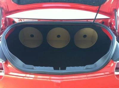 CONCEPT ENCLOSURES, LLC For a 12-15 Chevy Camaro - Custom Sub Box Subwoofer Speaker Enclosure - Triple