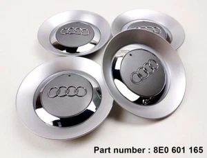 4x 150 mm 8E0601165 hub cap wheel cover hub caps - Picture 1 of 2