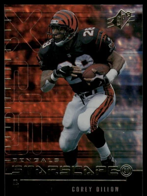 1999 Upper Deck SPx #ST9 Corey Dillon Starscape - Изображение 1 из 2