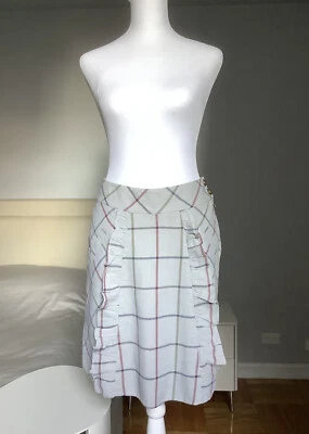 Falda lateral a cuadros Anthropologie Edme & Esyllte 2 Foto 1 de 4