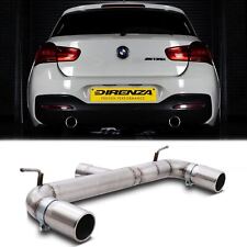 DIRENZA 3" BRUSHED EXHAUST MUFFLER DELETE FOR BMW 1 SERIES F20 M135i 3.0 12-16