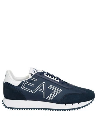 Emporio Armani EA7 Sneaker herren X8X101XK257U449 Deep Navy Logo schuhe